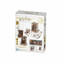 Puzzle 3D Model Kit Harry Potter – Fabricants De Baguettes (Ollivanders Wand Shop) (66 Pieces) -Les Des masKes harry potter ollivanders wand shop4d puzzle 4d cityscape 169741