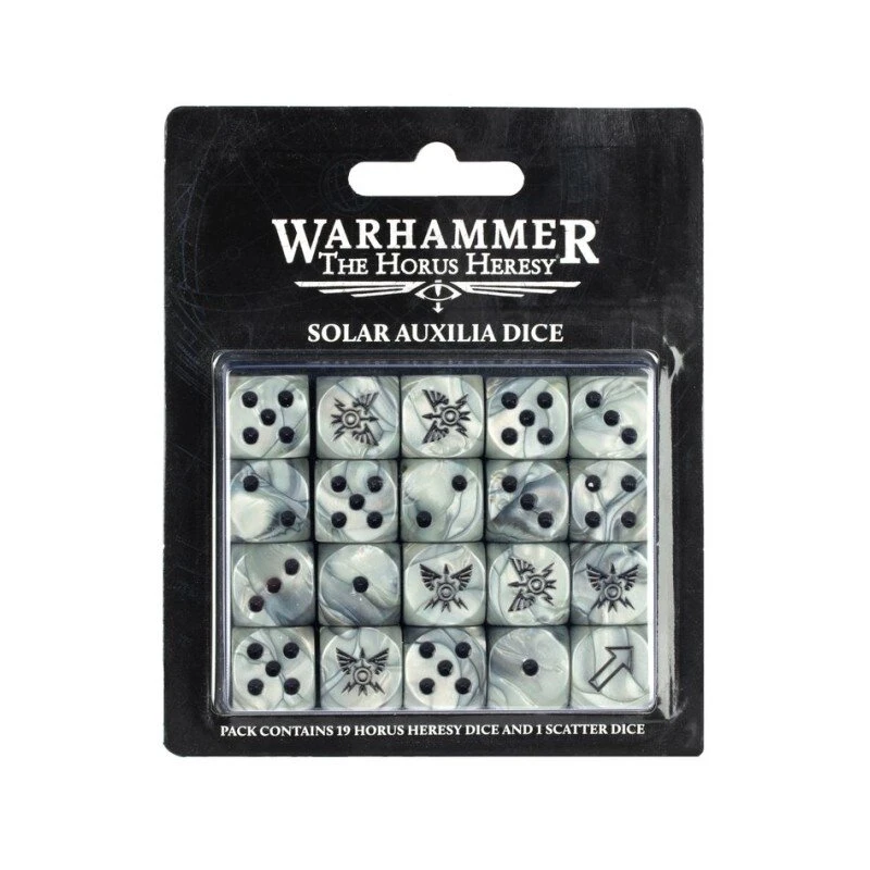 Games Workshop Warhammer: The Horus Heresy – Solar Auxilia Dice Set 1 Games Workshop Warhammer: The Horus Heresy – Solar Auxilia Dice Set