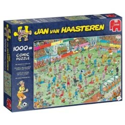 Puzzle 1000 Pcs – Jan Van Haasteren – Coupe Du Monde De Football Féminin