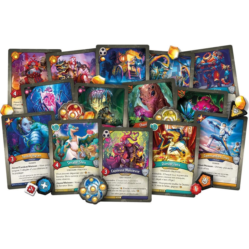 ASMODEE Keyforge : Collision Des Mondes – Boîte De Départ Pour 2 Joueurs 2 ASMODEE Keyforge : Collision Des Mondes – Boîte De Départ Pour 2 Joueurs – Image 2