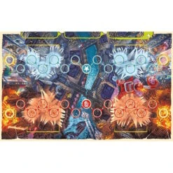 Iello King Of Tokyo : Duel -Les Des masKes king of tokyo duel jeu iello plateau de jeu