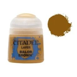 Games Workshop Citadel Layer: Balor Brown (12ml) Miniature Paint