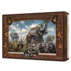 Le Trône De Fer – Jeu De Figurines (TdFJdF) : NEUTRES – Eléphants De La Compagnie Dorée [N20]