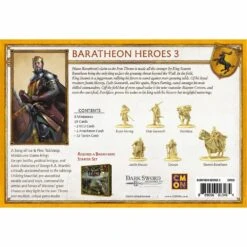 Le Trône De Fer – Jeu De Figurines (TdFJdF) : BARATHEON – Héros #3 -Les Des masKes le trone de fer heros baratheon 3 2