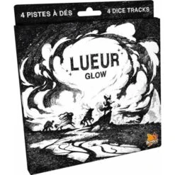 ASMODEE Lueur : Pack de 4 Pistes à Dés Premium pour Jeux de Société