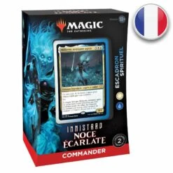 MTG : Innistrad Noce écarlate – Deck Commander (FR) 5 MTG : Innistrad Noce écarlate – Deck Commander (FR) -Les Des masKes magic innistrad crimson vow commander deck escadron spirituel fr