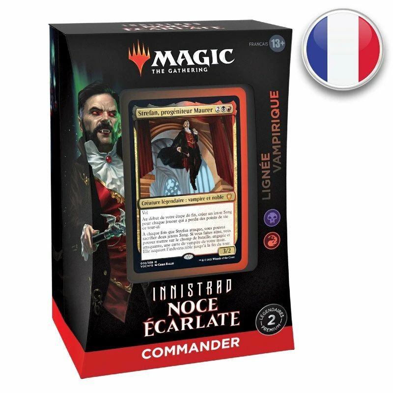 MTG : Innistrad Noce écarlate – Deck Commander (FR) 2 MTG : Innistrad Noce écarlate – Deck Commander (FR) – Image 2