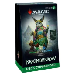 Magic The Gathering : Bloomburrow – Deck Commander (FR) – Proposition De Paix (Lapin)