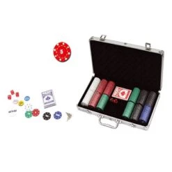 Malette de Poker Professionnelle 300 Jetons - Set Complet 11.5g