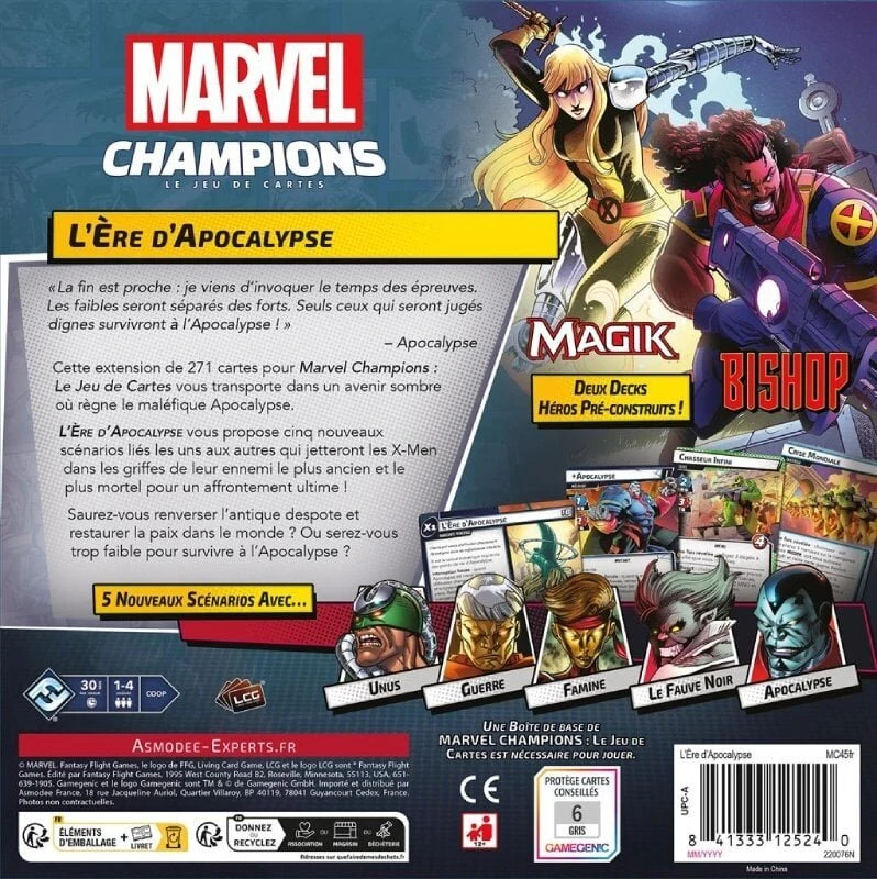 Marvel Champions – Le Jeu De Cartes : L’Ère D’Apocalypse (extension) 2 Marvel Champions – Le Jeu De Cartes : L’Ère D’Apocalypse (extension) – Image 2