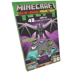 Ravensburger THINKFUN – Minecraft – Jeu Logique Magnétique