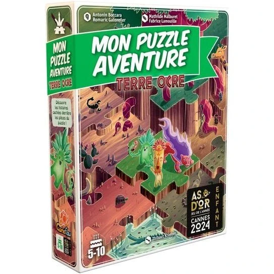 MON PUZZLE AVENTURE : TERRE OCRE (42p) (TVA55) 1 MON PUZZLE AVENTURE : TERRE OCRE (42p) (TVA55)
