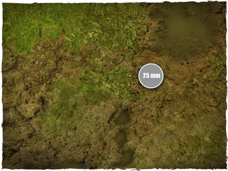 Deep Cut Studio - Tapis de Jeu Muddy Field (4x6ft) - Terrain de Bataille Néoprène 4 Deep Cut Studio - Tapis de Jeu Muddy Field (4x6ft) - Terrain de Bataille Néoprène – Image 4