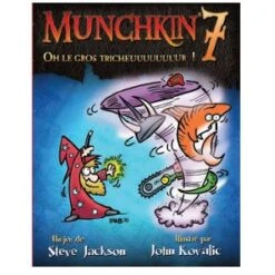 ASMODEE Munchkin 7 : Oh Le Gros Tricheuuuuuuuur !