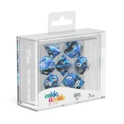 Oakie Doakie Gemidice Twilight Stone - Set de 7 Dés pour Jeux de Rôle (JDR)