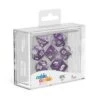 Oakie Doakie Dice RPG Marble Set - Violet (7-Piece Set)