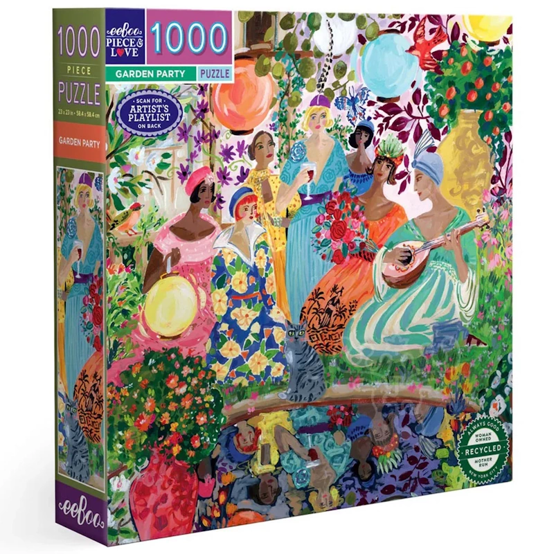 Puzzle Eeboo – GARDEN PARTY (1000pc) 1 Puzzle Eeboo – GARDEN PARTY (1000pc)