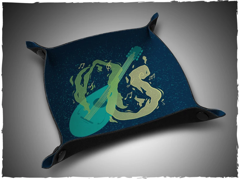 Piste de Dés Bard en Néoprène - Plateau de Jeu Pliable et Silencieux 1 Piste de Dés Bard en Néoprène - Plateau de Jeu Pliable et Silencieux