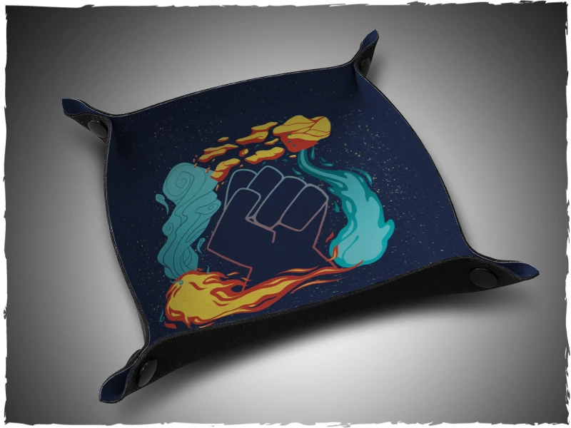 Piste de Dés Monk - Plateau en Néoprène Premium et Pliable 1 Piste de Dés Monk - Plateau en Néoprène Premium et Pliable