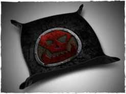 Piste de Dés Néoprène Orc - Plateau de Jeu Pliable et Silencieux