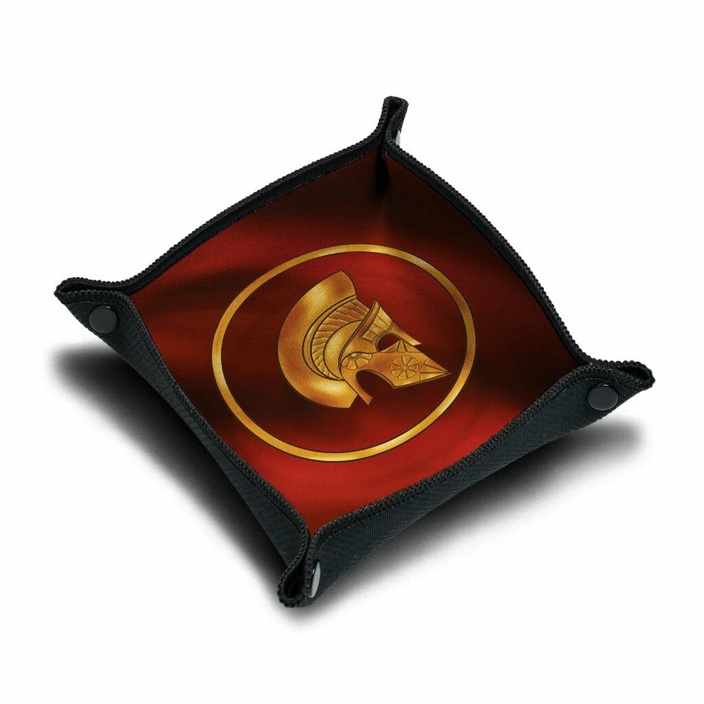 Piste de Dés en Néoprène - Modèle Casque Grec 1 Piste de Dés en Néoprène - Modèle Casque Grec