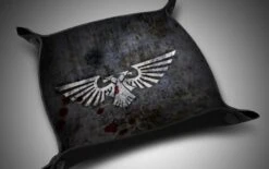 Piste de Dés en Néoprène Haute Qualité - Plateau de Jeu Pliable 20x20cm