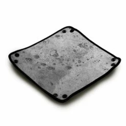 Piste de Dés Pliable en Néoprène - Design Texture Lune
