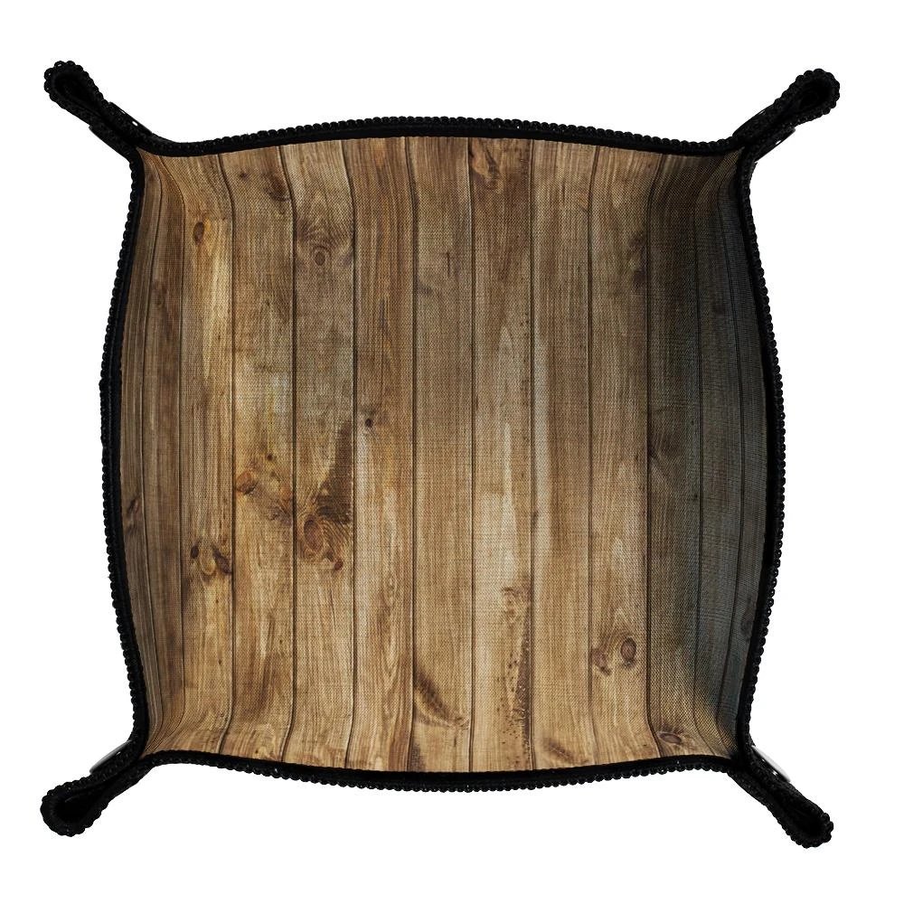 Piste de Dés Premium Texture Bois - Plateau de Jeu Pliable en Néoprène 3 Piste de Dés Premium Texture Bois - Plateau de Jeu Pliable en Néoprène – Image 3