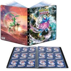 ASMODEE Pokémon – Portfolio A4 : EV05 « Forces Temporelles » – Classeur / Cahier Range-Cartes (252 Cartes)