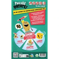 Presse Patate -Les Des masKes presse patate jeu tribuo boite de jeu dos