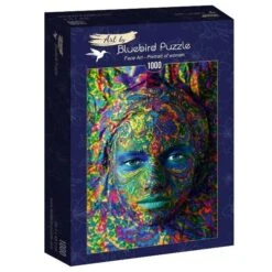 Art-by-Bluebird – Puzzle 1000p – Face Art – Portrait Of Woman
