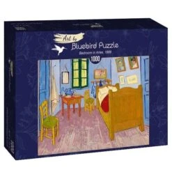 Art-by-Bluebird – Puzzle 1000p – Vincent Van Gogh – Bedroom In Arles, 1888