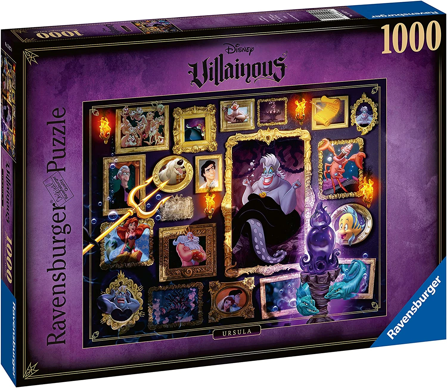 Iello Puzzle – 1000pc Villainous – Ursula 1 Iello Puzzle – 1000pc Villainous – Ursula