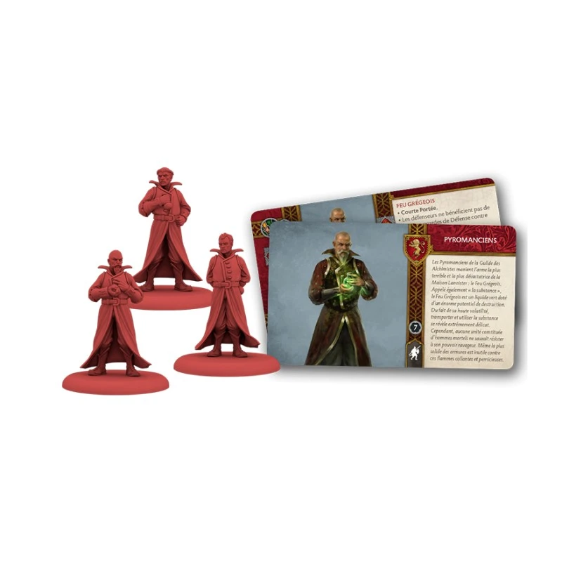 ASMODEE Le Trône De Fer – Jeu De Figurines : Lannister – Pyromanciens 2 ASMODEE Le Trône De Fer – Jeu De Figurines : Lannister – Pyromanciens – Image 2