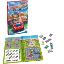 Ravensburger THINKFUN – Rushhour World Tour – Jeu De Logique Magnétique