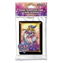 Yu-Gi-Oh! Dark Magician Girl Card Sleeves - 50ct Official TCG Protectors