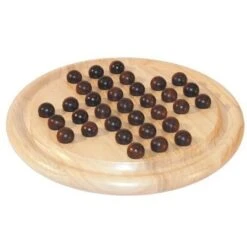 Solitaire Bois Naturel – 25 Cm