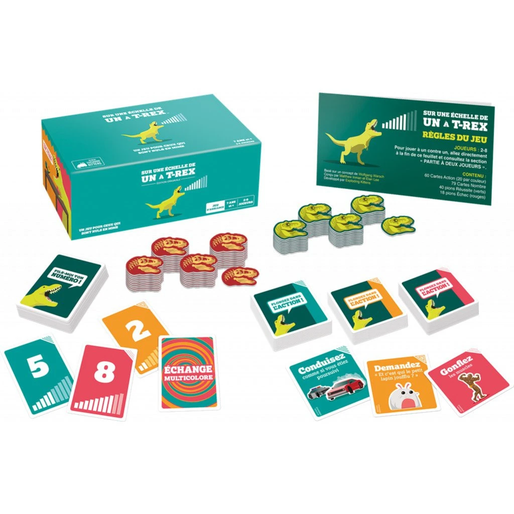 ASMODEE Sur Une Echelle De Un à T-Rex 2 ASMODEE Sur Une Echelle De Un à T-Rex – Image 2