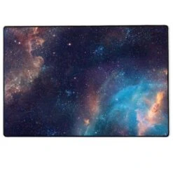 Blue Galaxy Professional Gaming Playmat - 60x40cm Non-Slip Neoprene Surface