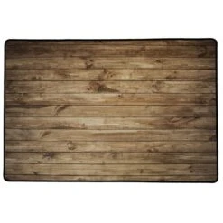 Premium Wood Texture Gaming Playmat - 60x100cm Professional Surface