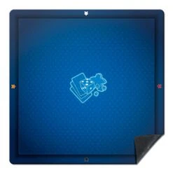 Tapis de Jeu Premium Universel 60x60 cm - Confort et Précision en Néoprène Bleu