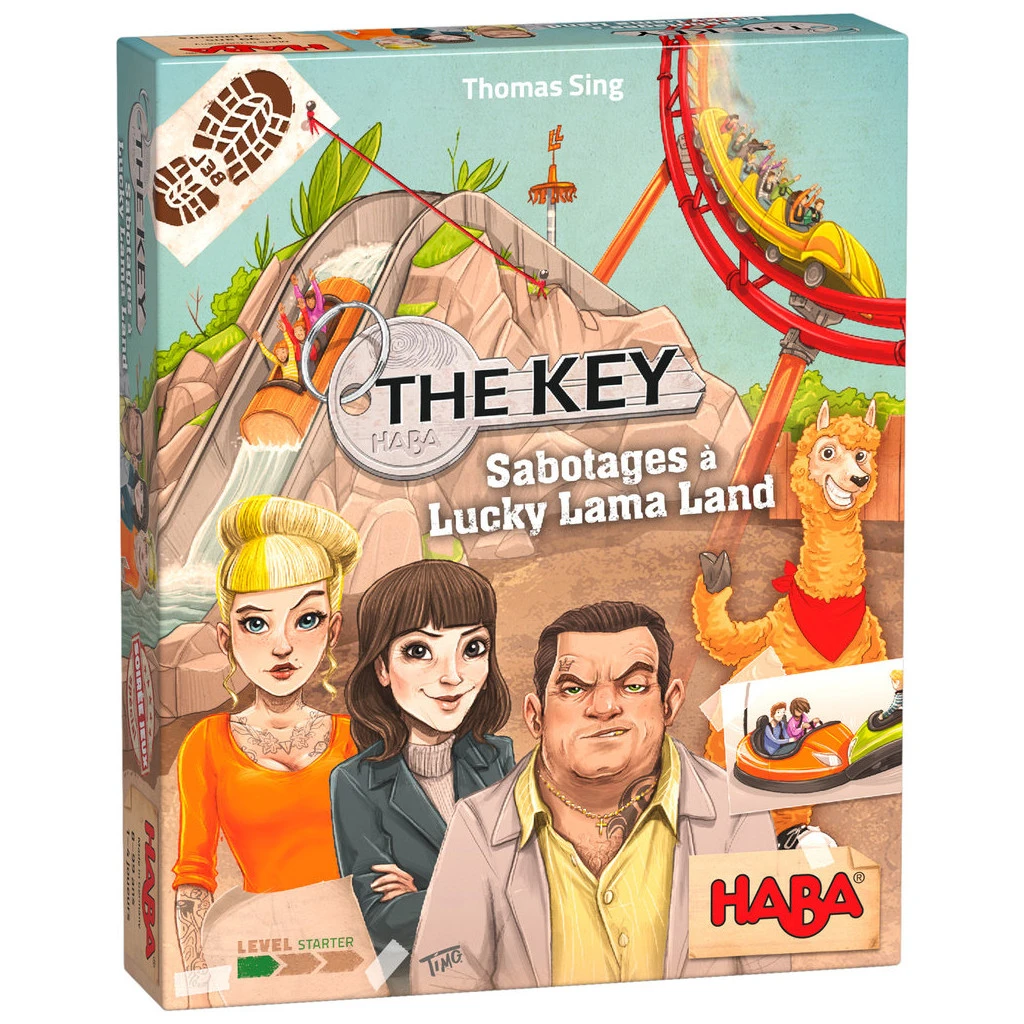 The Key – Sabotages à Lucky Lama Land (HABA) 1 The Key – Sabotages à Lucky Lama Land (HABA)