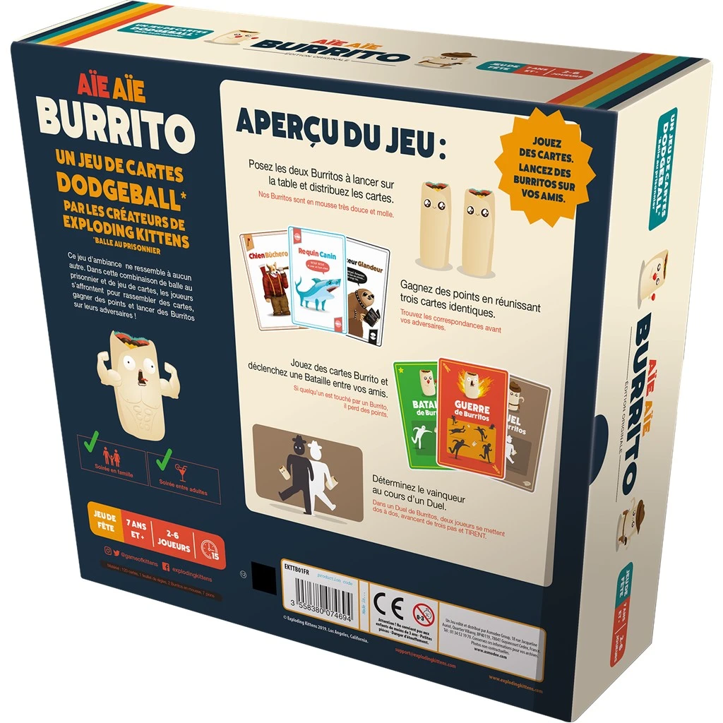 ASMODEE Aïe Aïe Burrito 2 ASMODEE Aïe Aïe Burrito – Image 2