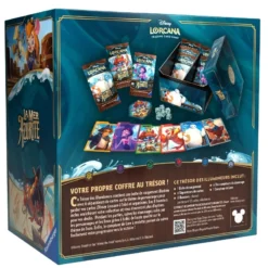 Ravensburger Disney Lorcana (FR) – SET 6 (La Mer Azurite) – Trove-Pack / Le Trésor Des Illumineurs(FR) -Les Des masKes tresor des illumineurs 2 lorcana la mer azurite fr