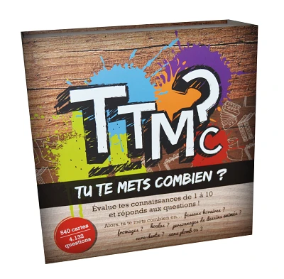 TTMC : Tu Te Mets Combien ? 1 TTMC : Tu Te Mets Combien ?