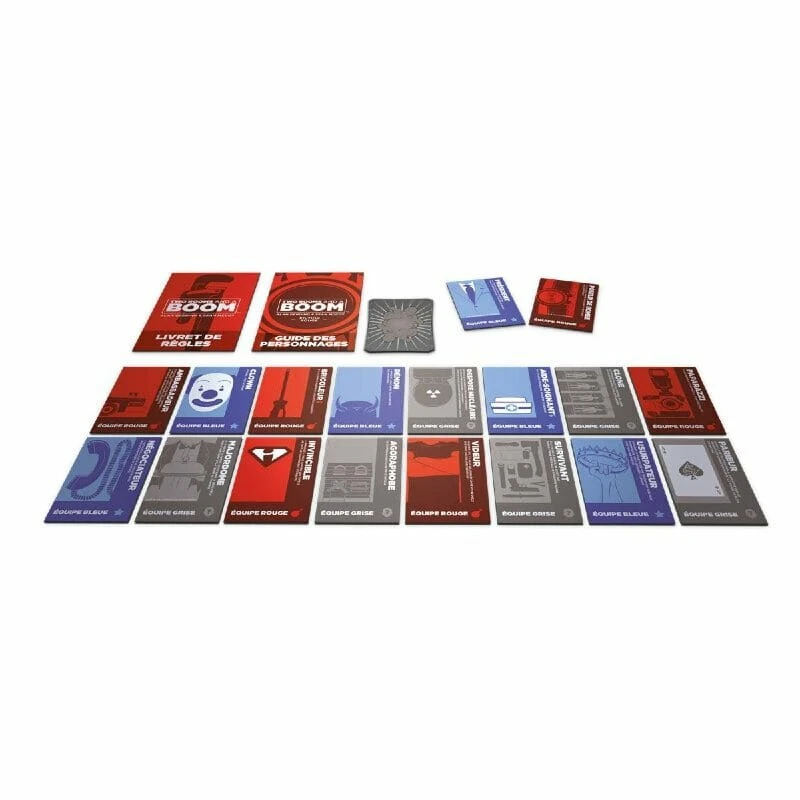 MiniGames – Two Rooms And A Boom ROUGE (Iello) 2 MiniGames – Two Rooms And A Boom ROUGE (Iello) – Image 2