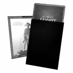 Ultimate Guard Katana Sleeves - Japanese Size, Black (60 Sleeves)