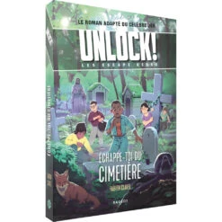 ASMODEE Unlock! Escape Geeks T2 – Échappe-toi Du Cimetière