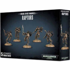 Games Workshop W40K – Chaos Space Marines – Raptors (43-13)