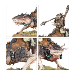 Games Workshop W40K – Tau Empire – Kroot Lone-Spear / Solilance Kroot [56-59] -Les Des masKes w40k empire t au solilance kroot 3